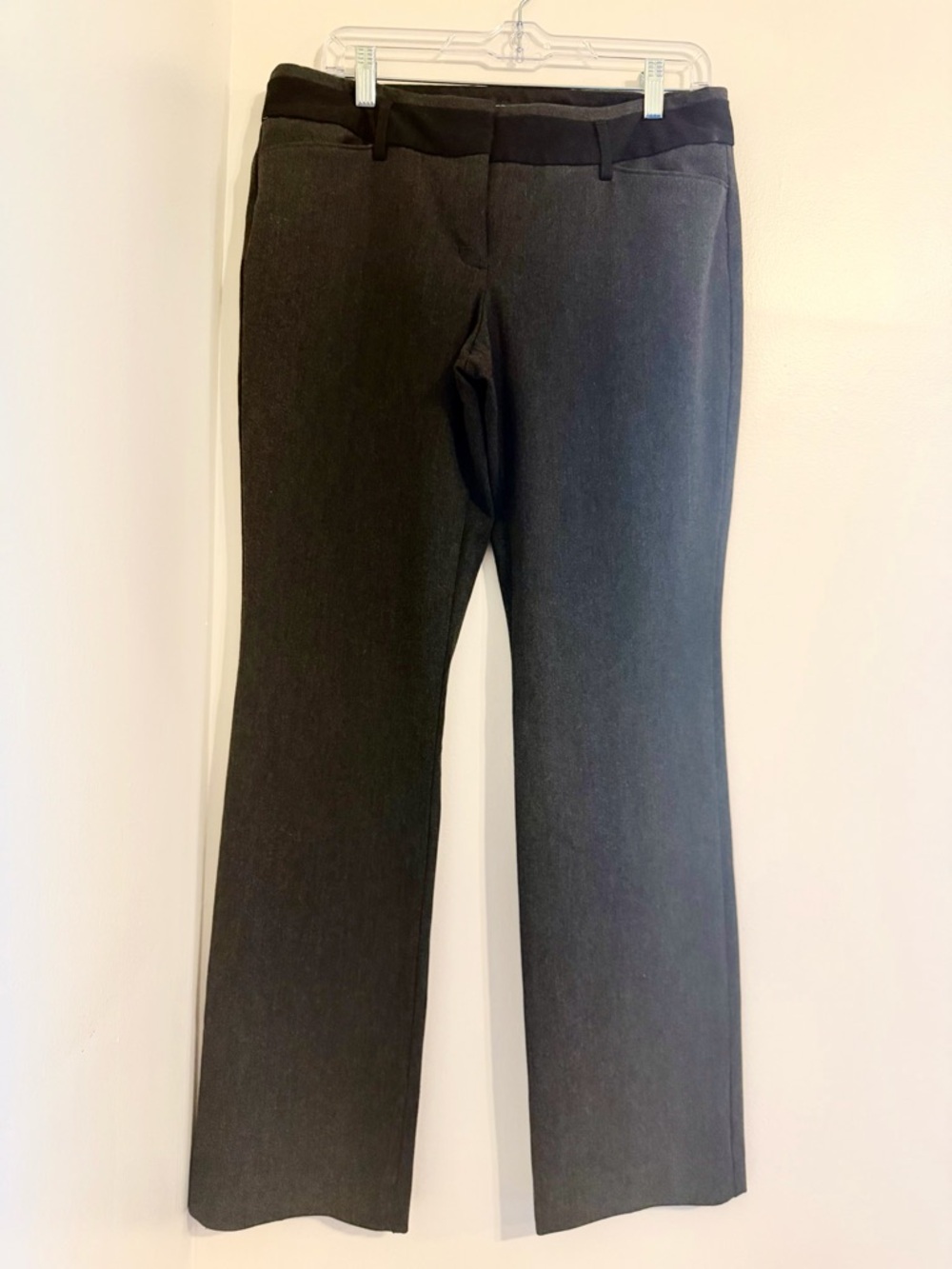 Express Women’s Dark Gray Boot Cut Dress Pants